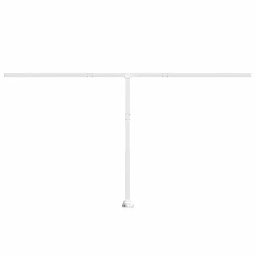 Fehér vas napellenzőrúdszett 450 x 245 cm