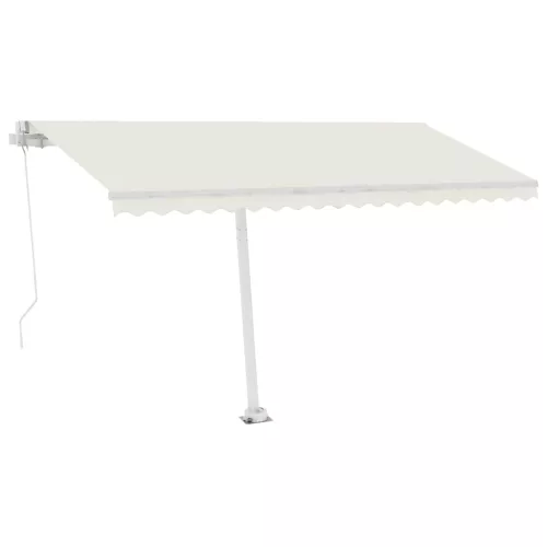 Fehér vas napellenzőrúdszett 450 x 245 cm