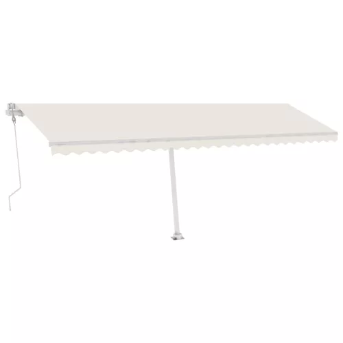 Fehér vas napellenzőrúdszett 600 x 245 cm