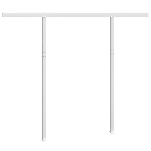 Fehér vas napellenzőrúdszett 300 x 245 cm