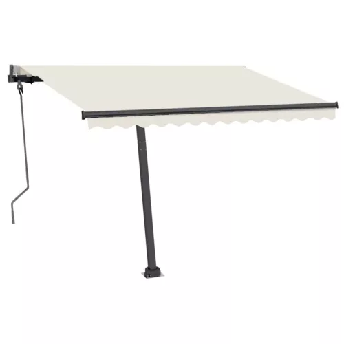 Antracitszürke vas napellenzőrúdszett 300 x 245 cm