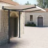 Antracitszürke vas napellenzőrúdszett 300 x 245 cm