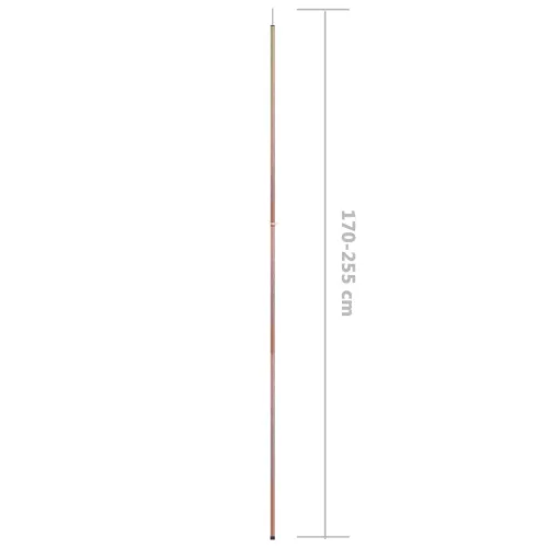 Horganyzott acél teleszkópos sátoroszlop 170-255 cm