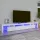 Fehér TV-szekrény LED-lámpákkal 260x36,5x40 cm