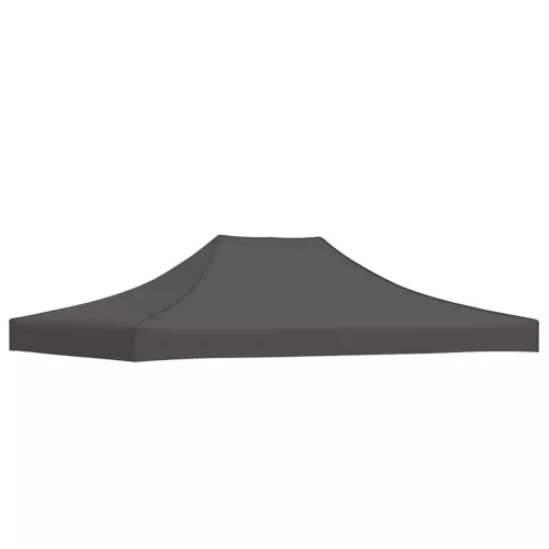 Antracitszürke tető partisátorhoz 4,5 x 3 m 270 g/m²