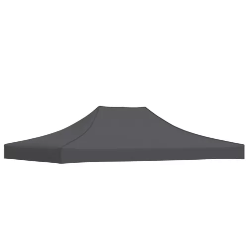 Antracitszürke tető partisátorhoz 4,5 x 3 m 270 g/m²