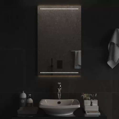 LED-es fürdőszobatükör 50x80 cm