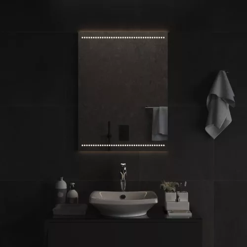LED-es fürdőszobatükör 60x80 cm