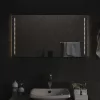 LED-es fürdőszobatükör 50x90 cm