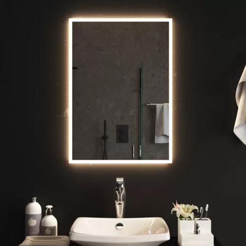 LED-es fürdőszobatükör 50 x 70 cm