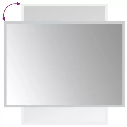 LED-es fürdőszobatükör 50 x 70 cm