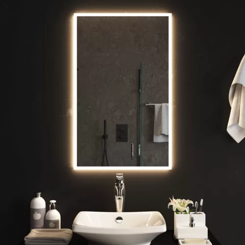 LED-es fürdőszobatükör 50x80 cm