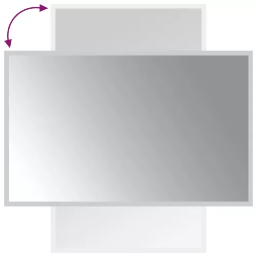 LED-es fürdőszobatükör 50x80 cm
