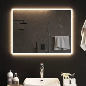 LED-es fürdőszobatükör 60x80 cm