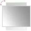 LED-es fürdőszobatükör 60x80 cm