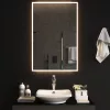 LED-es fürdőszobatükör 60x90 cm