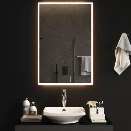 LED-es fürdőszobatükör 60x90 cm