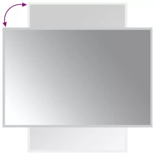 LED-es fürdőszobatükör 60x90 cm