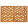 Kert étkező szett 5 pcs Barna 150 x 90 x 74 cm tömör akácfa