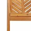 Kert étkező szett 6 pcs Barna 150 x 90 x 74 cm tömör akácfa