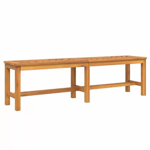 Kert étkező szett 6 pcs Barna 150 x 90 x 74 cm tömör akácfa