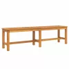Kert étkező szett 3 pcs Barna 150 x 90 x 74 cm tömör akácfa