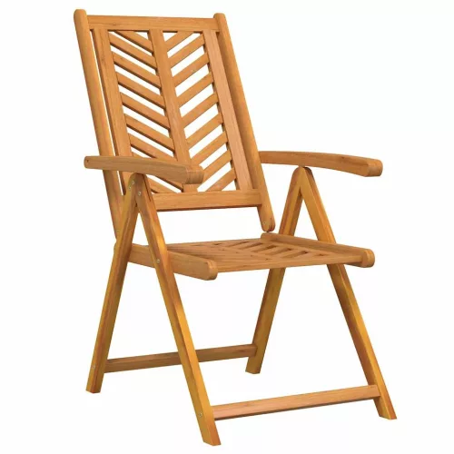 Kert étkező szett 5 pcs Barna 90 x 90 x 74 cm tömör akácfa