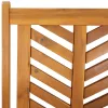 Kert étkező szett 5 pcs Barna 150 x 90 x 74 cm tömör akácfa