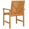 Kerti étkező székek 8 pcs Barna 59 x 62.5 x 89 cm tömör akácfa