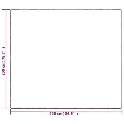 Szürke szövet súlyozott takaró huzattal 200 x 220 cm 13 kg