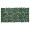 Sötétzöld leveles erkélyparaván 300 x 150 cm