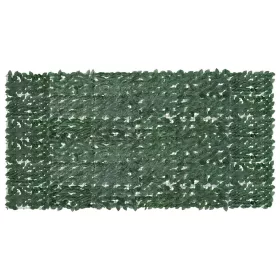 Sötétzöld leveles erkélyparaván 300 x 150 cm