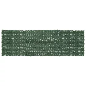 Sötétzöld leveles erkélyparaván 500 x 150 cm