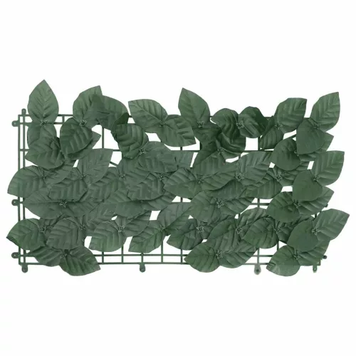 Sötétzöld leveles erkélyparaván 500 x 150 cm