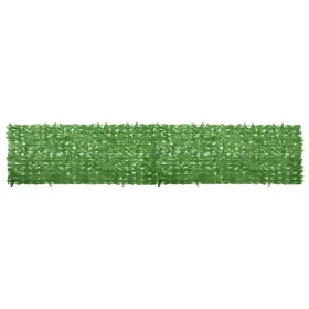 Zöld leveles erkélyparaván 500 x 100 cm