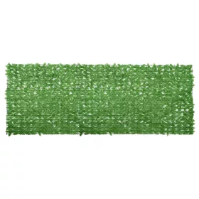 Zöld leveles erkélyparaván 400 x 150 cm