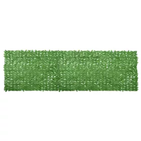 Zöld leveles erkélyparaván 600 x 150 cm