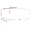 2 db négyzet alakú kerti bútorhuzat 16 fűzőlyukkal 250x250x90cm