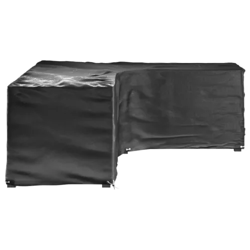 2 db L-alakú kerti bútorhuzat 18 fűzőlyukkal 285x220x80 cm