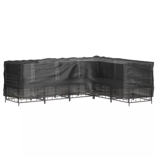 2 db L-alakú kerti bútorhuzat 16 fűzőlyukkal 260x210x80 cm