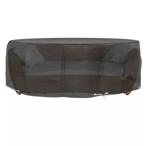 2 db kerek sziget társalgóhuzat 10 fűzőlyukkal Ø236 x 67 cm