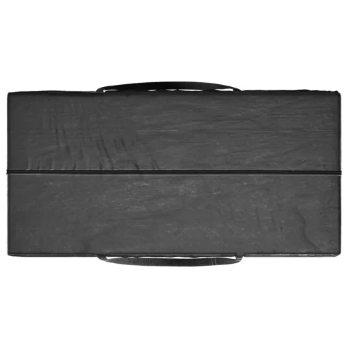 2 db fekete polietilén kerti párnatároló zsák 150 x 75 x 75 cm