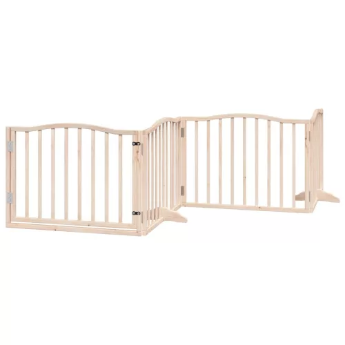 Nyárfa 12 paneles összecsukható kutyakapu ajtóval 960 cm