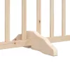Nyárfa 12 paneles összecsukható kutyakapu ajtóval 960 cm
