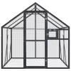 Antracit alumínium madárház 1,79 x 2 x 1,85 m