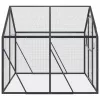 Antracit alumínium madárház 1,79 x 2 x 1,85 m