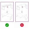 Világosbarna kezelt tömör tölgyfa asztallap 120x50x(2-4) cm
