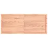 Világosbarna kezelt tömör tölgyfa asztallap 140x60x(2-6) cm