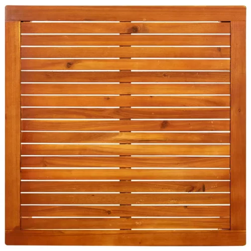 Tömör akácfa kerti dohányzóasztal 85 x 85 x 45 cm