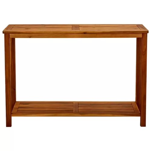 Tömör akácfa kerti tálalóasztal 110 x 40 x 75 cm